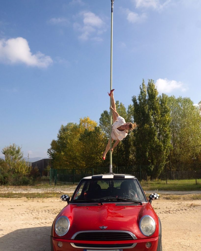 la panne acrobatie sur mat